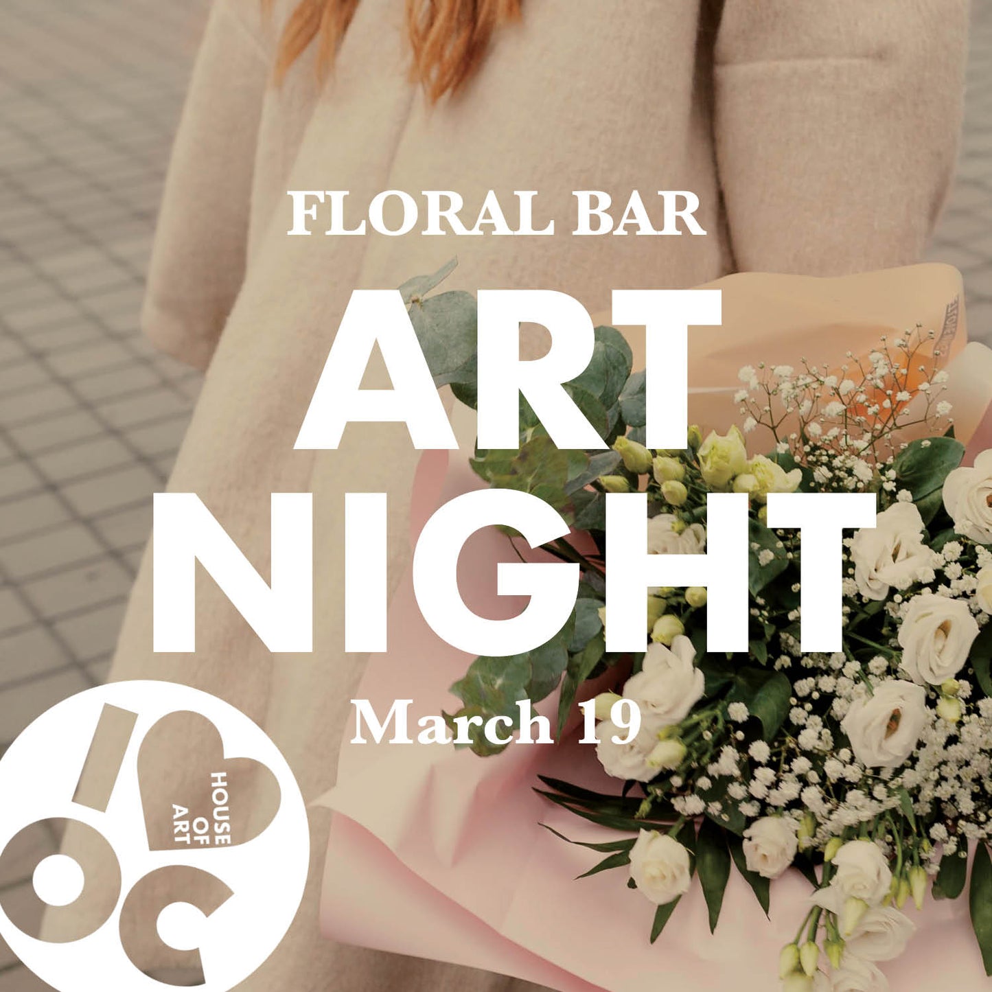 Open Studio Floral Bouquet Bar (Wednesday March 19)